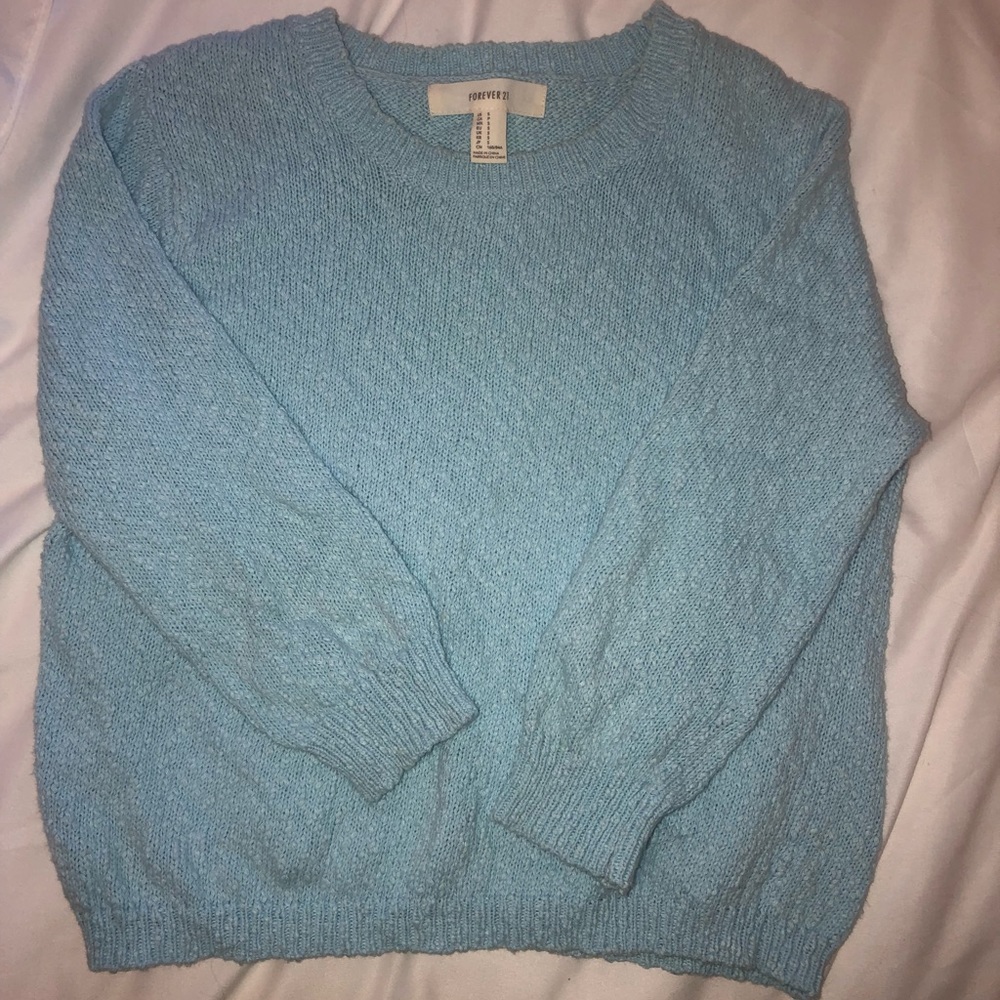 Light blue sweater